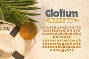 Glofium, a Sans Serif Font by Burntilldead (Thumbnail 12 of 13)