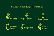 Letter A-Z With palm Logo Kit, a Branding & Logo Template by Luxury Logos (Thumbnail 5 of 11)