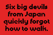 CS Radish Stamp, a Sans Serif Font by Craft Supply Co. (Thumbnail 6 of 8)
