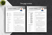Sleek and Modern CV Template | Canva, a Resume Template by Lux Resume (Thumbnail 2 of 9)