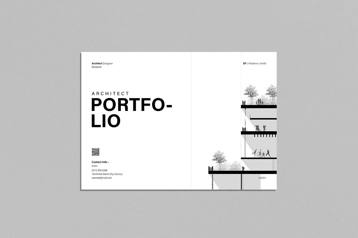 Architecture Portfolio | Canva, a Brochure Template by ElvinPrint (Photo 3 of 11)
