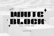 White Block, a Script Font by Nathatype (Thumbnail 1 of 10)