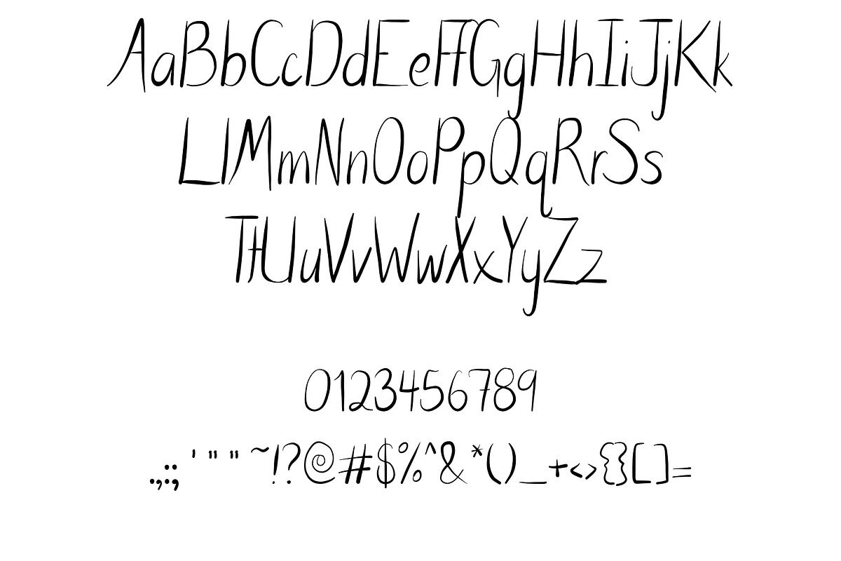 Font Light And Airy Handwriting Air, a Sans Serif Font by PageLightStudios (Photo 3 of 6)