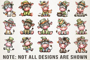 Quirky St Patrick Zebra Clipart, an Animal Illustration by RobertsArt (Thumbnail 3 of 6)