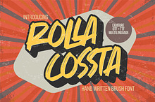 Rolla Coassta - Handwritten Brush Fo