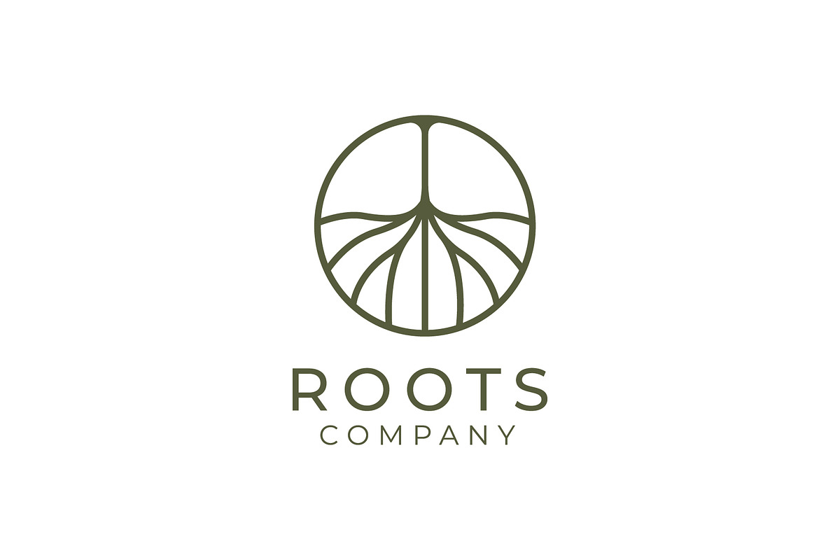 Abstract Living roots logo, a Branding & Logo Template by sancreastd.