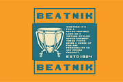 UBIQUITO - Retro Display Font, a Font by Rightwheels (Thumbnail 7 of 10)