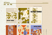 Patterns of letters, numbers, a Pattern Graphic by Collection by VY (Thumbnail 9 of 14)