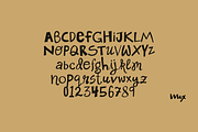 Mix Accomplice - A Ransom Note Duo, a Handwritten Font by Mix Fonts (Thumbnail 9 of 13)