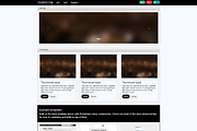 Bootsrap 3.0. theme Black&White, a Bootstrap Template by Bootstraptor (Thumbnail 3 of 5)