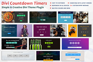 Divi Countdown Timers