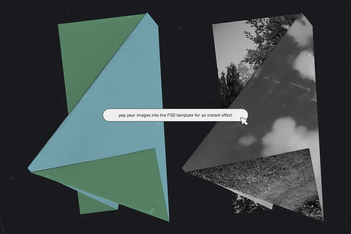 FOLDED MEMORY Retro PSD Kit preview 4