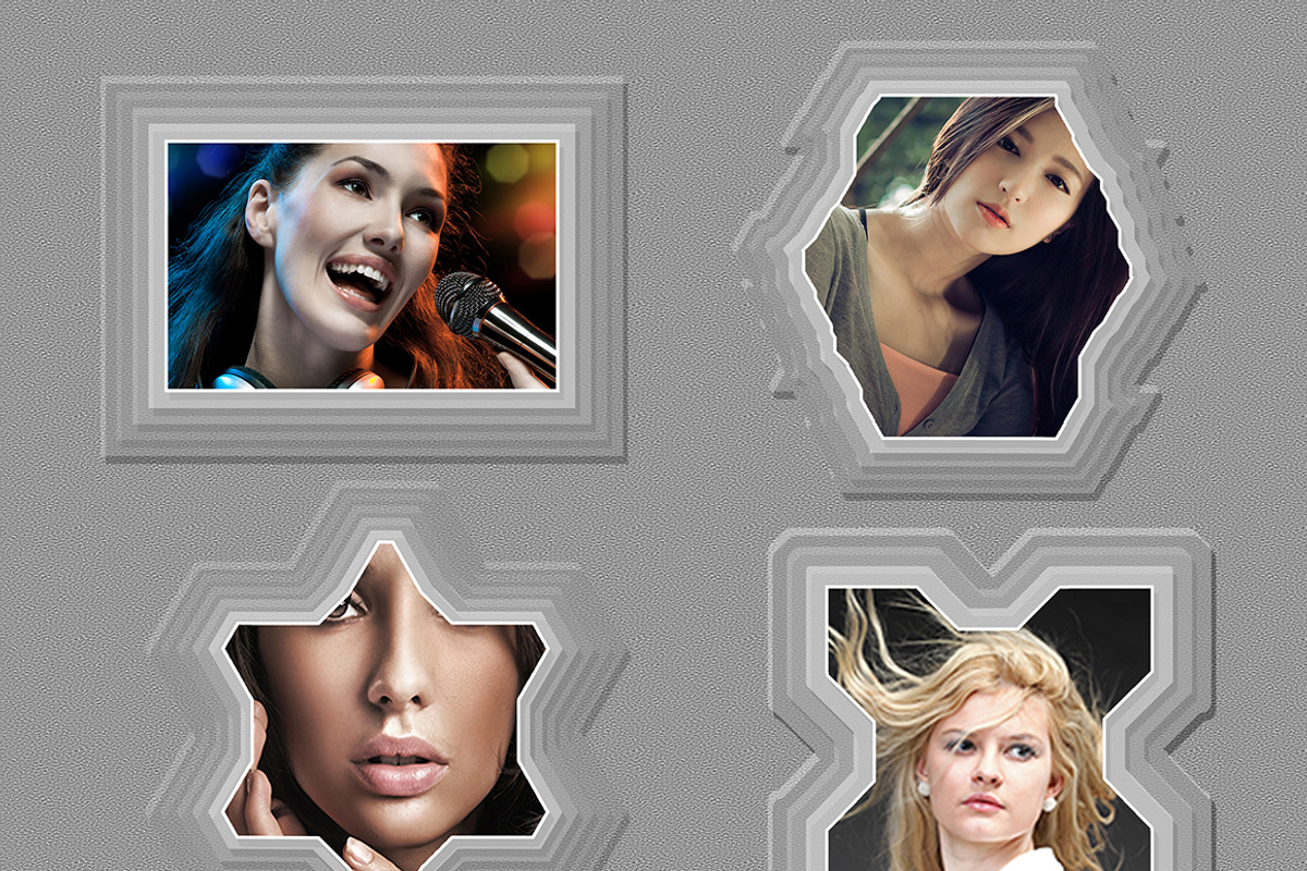 Photo Frame Template(20 in 02 PSD), a Product Mockup by DesignGhar (Photo 9 of 20)