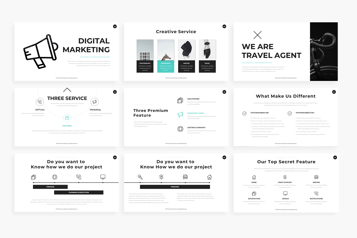 Rhino - Powerpoint Template, a Presentation Template by Mikokit (Photo 10 of 14)