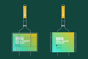 Portable Grilling Basket Mockup, a Packaging Mockup by easymock (Thumbnail 6 of 9)