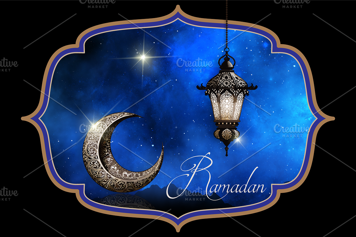 Ramadan clipart ancient Arab lantern, an Object Illustration by GraphicRedStudio (Photo 2 of 2)