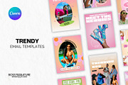 TRENDY | Fashion Email Templates, a Marketing Template by BossyByNature Designs (Thumbnail 1 of 4)