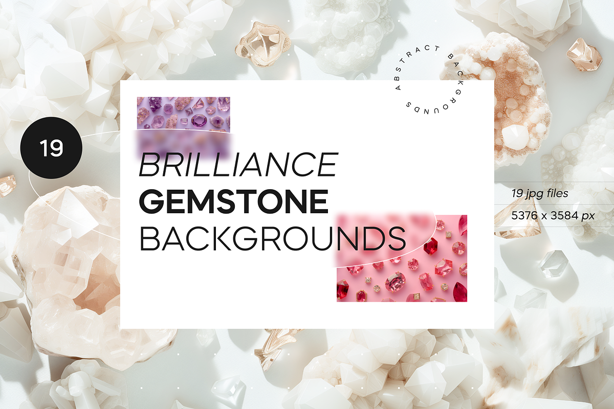 Brilliance Gemstone Backgrounds, an Abstract Photo by Lumeno (Photo 1 of 4)