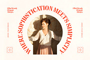 Musty Relax Modern Display Serif, a Serif Font by timelesstype.co (Thumbnail 10 of 20)