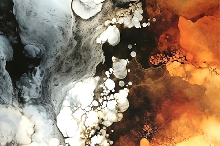Abstract Chemigram Art Vintage, an Abstract Photo by bbymedia.store