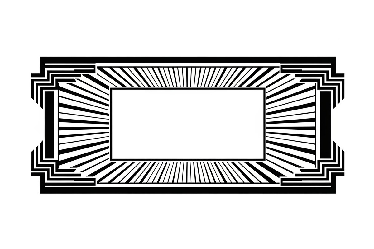 Art Deco Frame SVG Bundle, an Illustration by Creativeshirt (Photo 10 of 31)