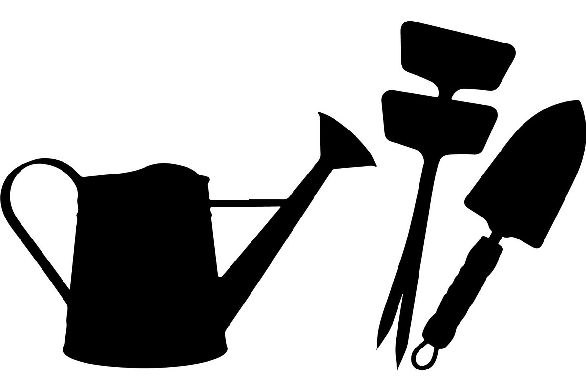 Gardening Equipment Silhouette, an Object Graphic by Creativeshirt (Photo 7 of 20)