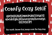 Comfy Cozy Font Trio, a Sans Serif Font by Sabrina Schleiger Design (Thumbnail 4 of 6)