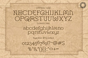 Thane Lantera - Old Press Print, a Serif Font by Setara Langit CreativeStd (Thumbnail 14 of 14)