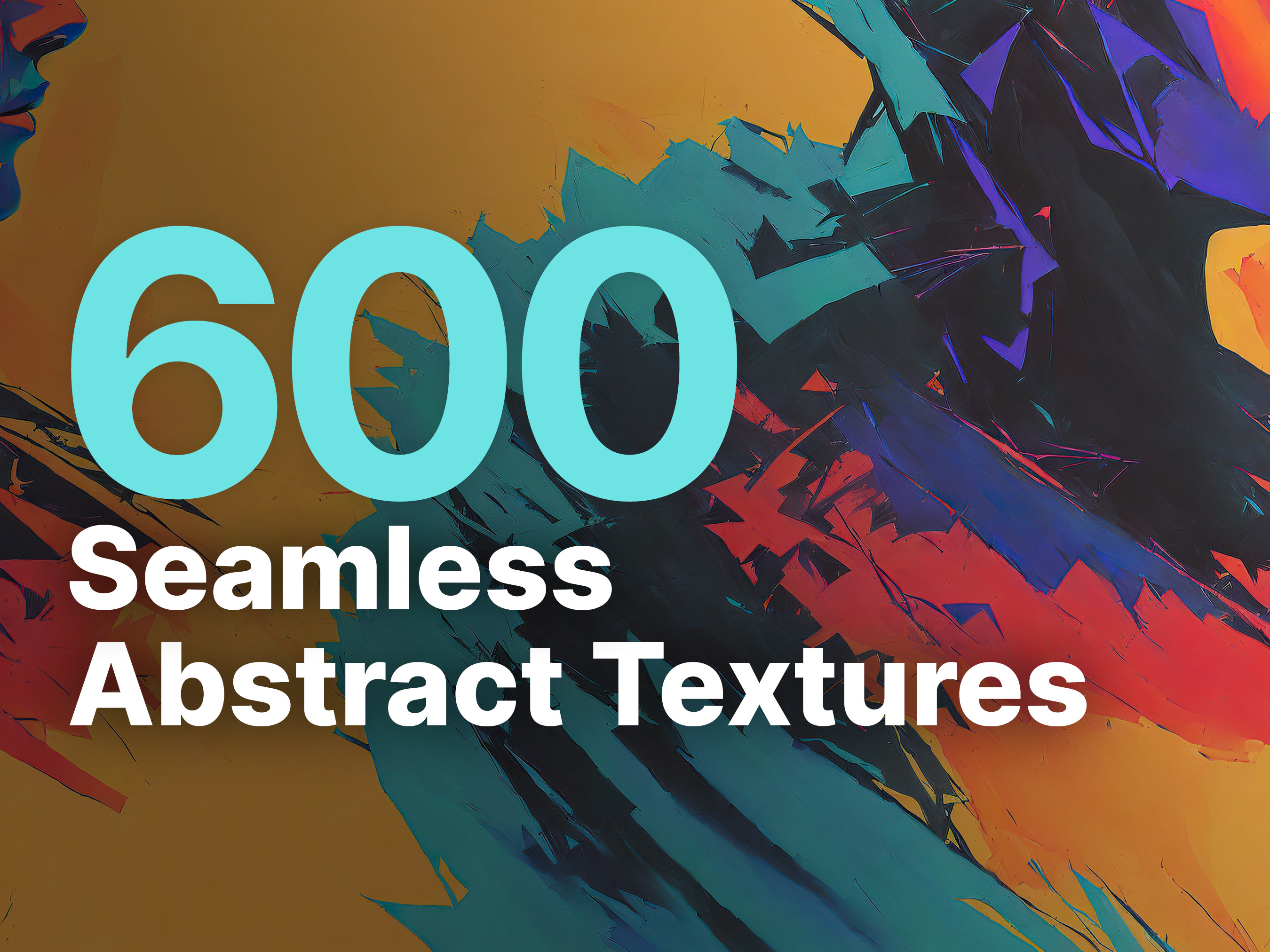 600 Seamless Abstract Textures, A Pattern Graphic By Sevenstyles