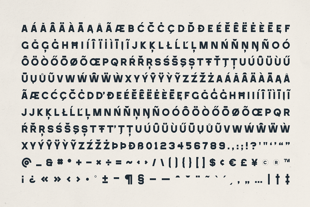 Velto – Modern Bold Sans Serif Font, a Sans Serif Font by Only Fonts (Photo 10 of 11)