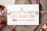Beaver Moon - Fall Font With Doodles, a Handwritten Font by Freeling Design House (Thumbnail 7 of 8)