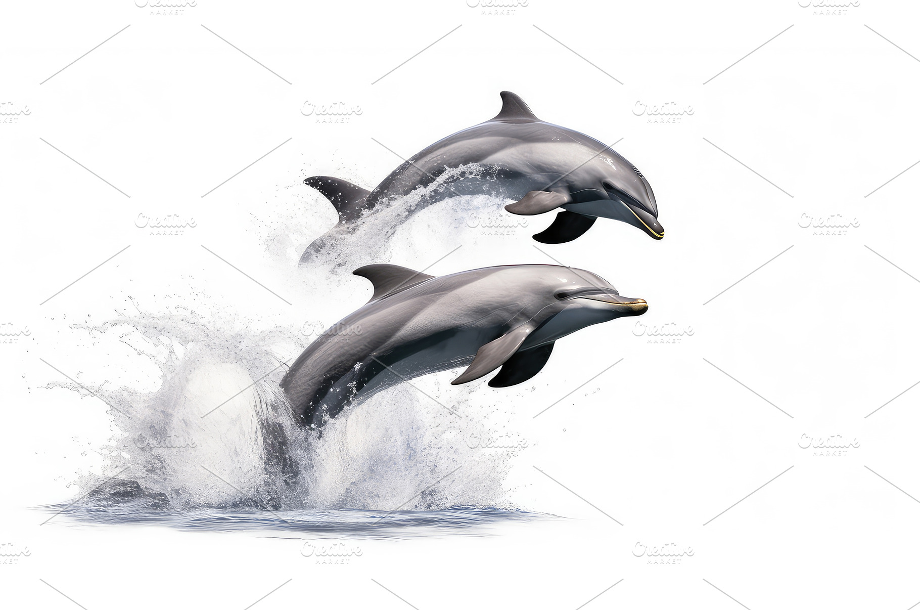 Synchronized dolphins photo, an Animal Photo by Aimagenarium@gmail.com
