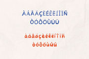 Ruffy - Textured Bold Playful Font, a Sans Serif Font by Kartika Prints (Thumbnail 4 of 13)