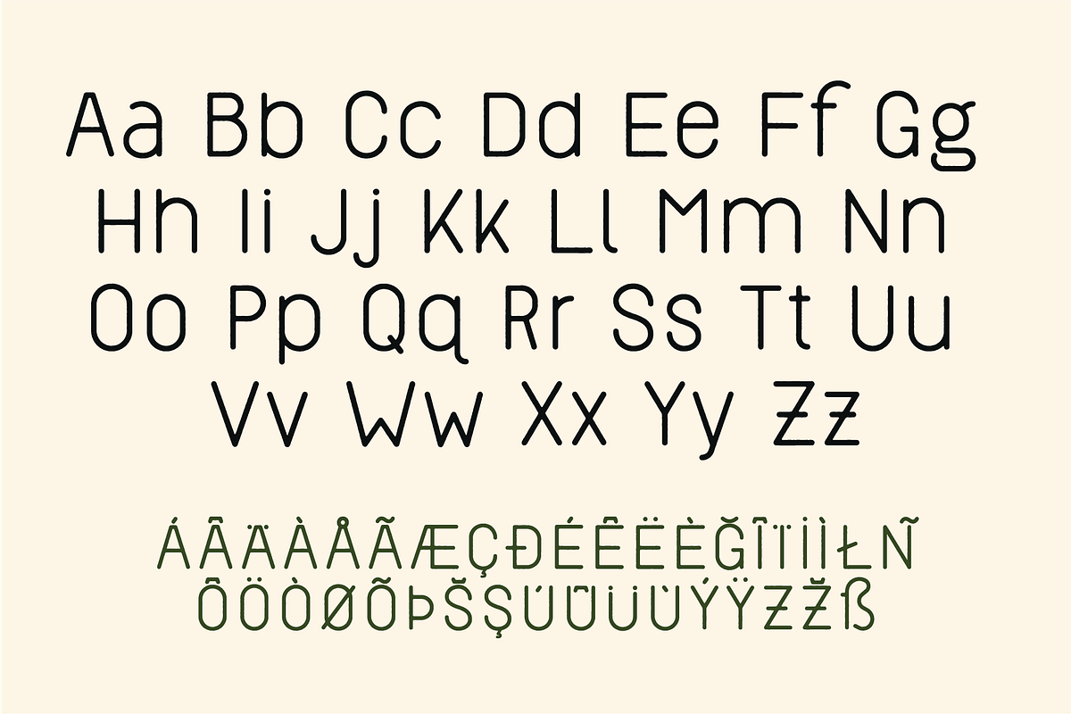 Reisebüro — Handcrafted Display Sans, a Sans Serif Font by Elyas Beria Studio (Photo 5 of 11)