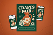 Crafts Fair Event Flyer Set, a Flyer Template by The Good Store (Thumbnail 1 of 2)