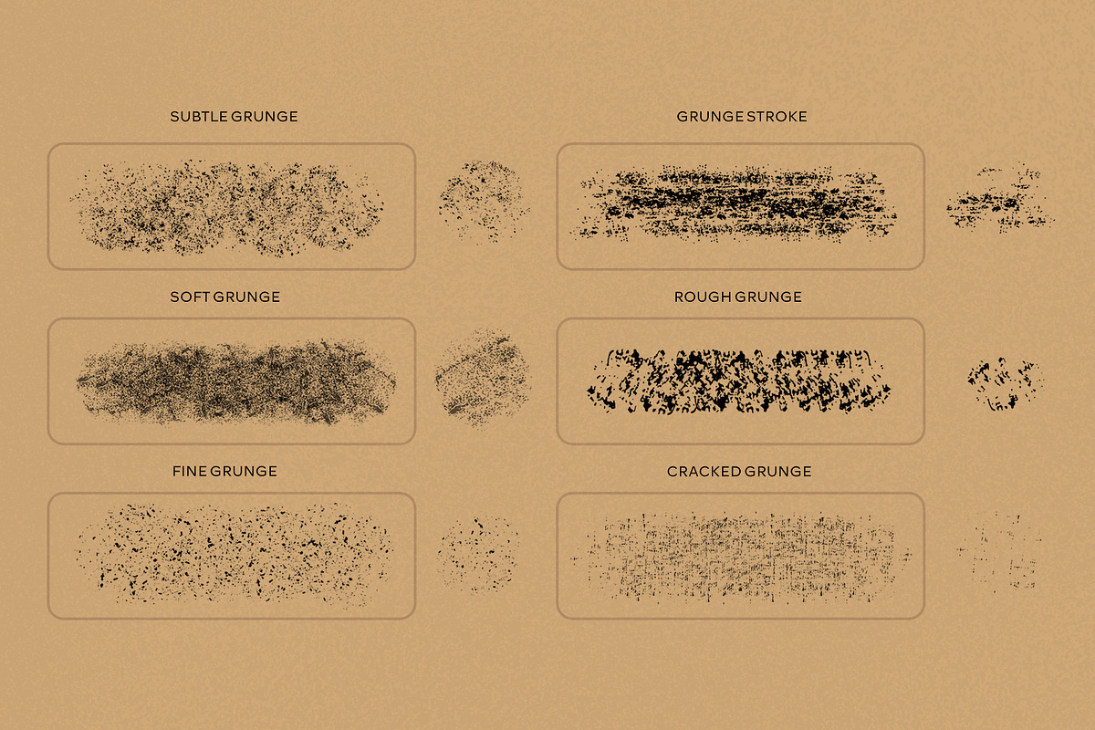 Grunge Photoshop Brushes, a Brush Add-On by Mohamed Saber (Photo 4 of 5)