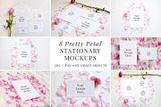 PrettyPetal Stationary Mockup Bundle, a Print Template by Barn Owl Studio (Thumbnail 1 of 10)