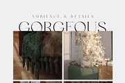 SEASON'S GREETINGS Christmas Mockups, a Household Mockup by The Bambi Collective (Thumbnail 7 of 16)