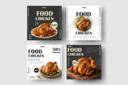 Food Social Media Promotion Template, a Social Media Template by Pixel Blend (Thumbnail 1 of 2)