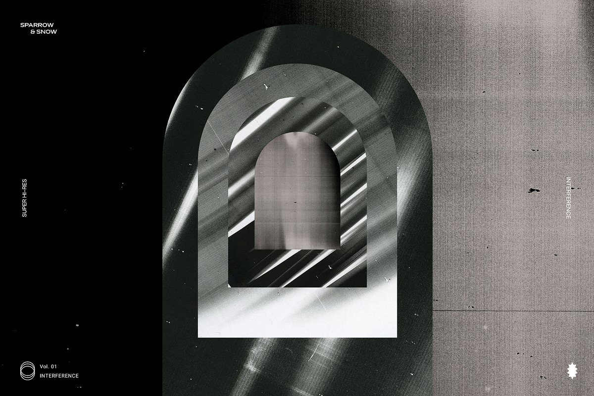 Interference - Hi-Res Photocopy Scan, a Texture Graphic by Sparrow & Snow (Photo 25 of 28)