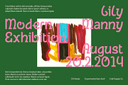 CS Rowdy – Experimental Font, a Sans Serif Font by Craft Supply Co. (Thumbnail 5 of 8)