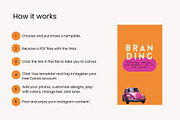 Bold Orange Pink Instagram Templates, a Social Media Template by Yaaas Design (Thumbnail 12 of 12)