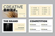 Creative Brief Presentation Layout, a Presentation Template by ContestDesign (Thumbnail 2 of 5)