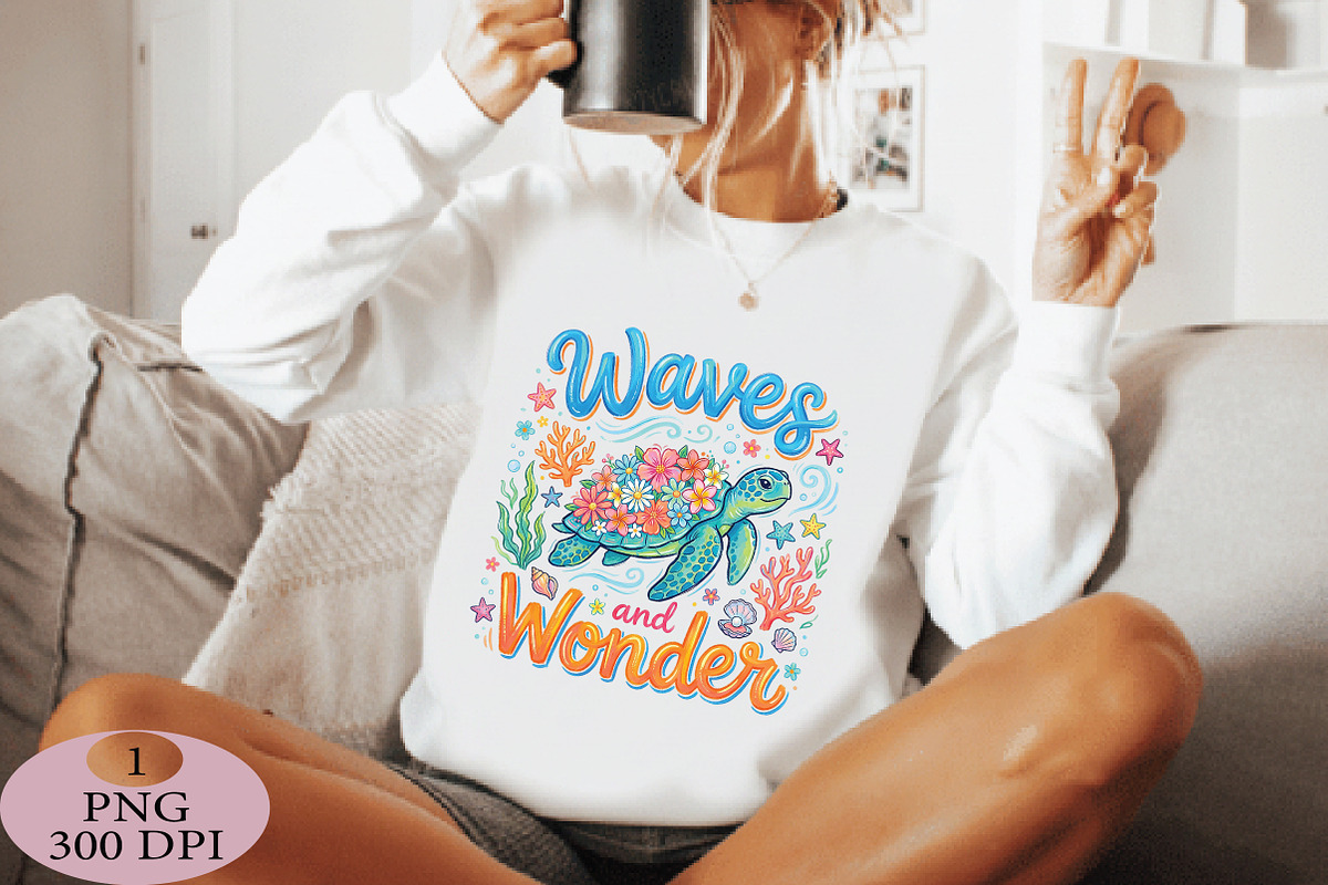 Waves And Wonder Png, an Illustration by Daily.Designs (Photo 3 of 5)