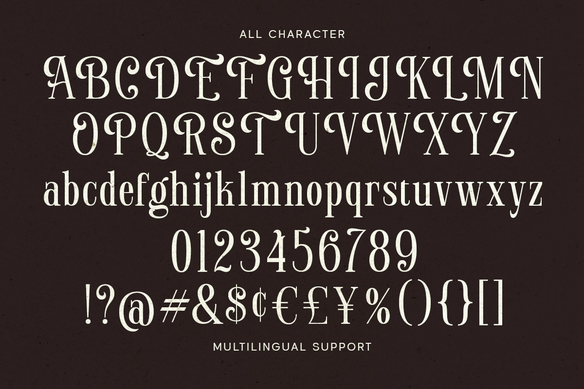 Manierlich – Elegant Serif Display, a Serif Font by Letterhend Studio (Photo 5 of 10)