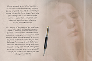 Cotten Whisper Elegant Ink Font, a Script Font by Nonceni (Thumbnail 7 of 13)