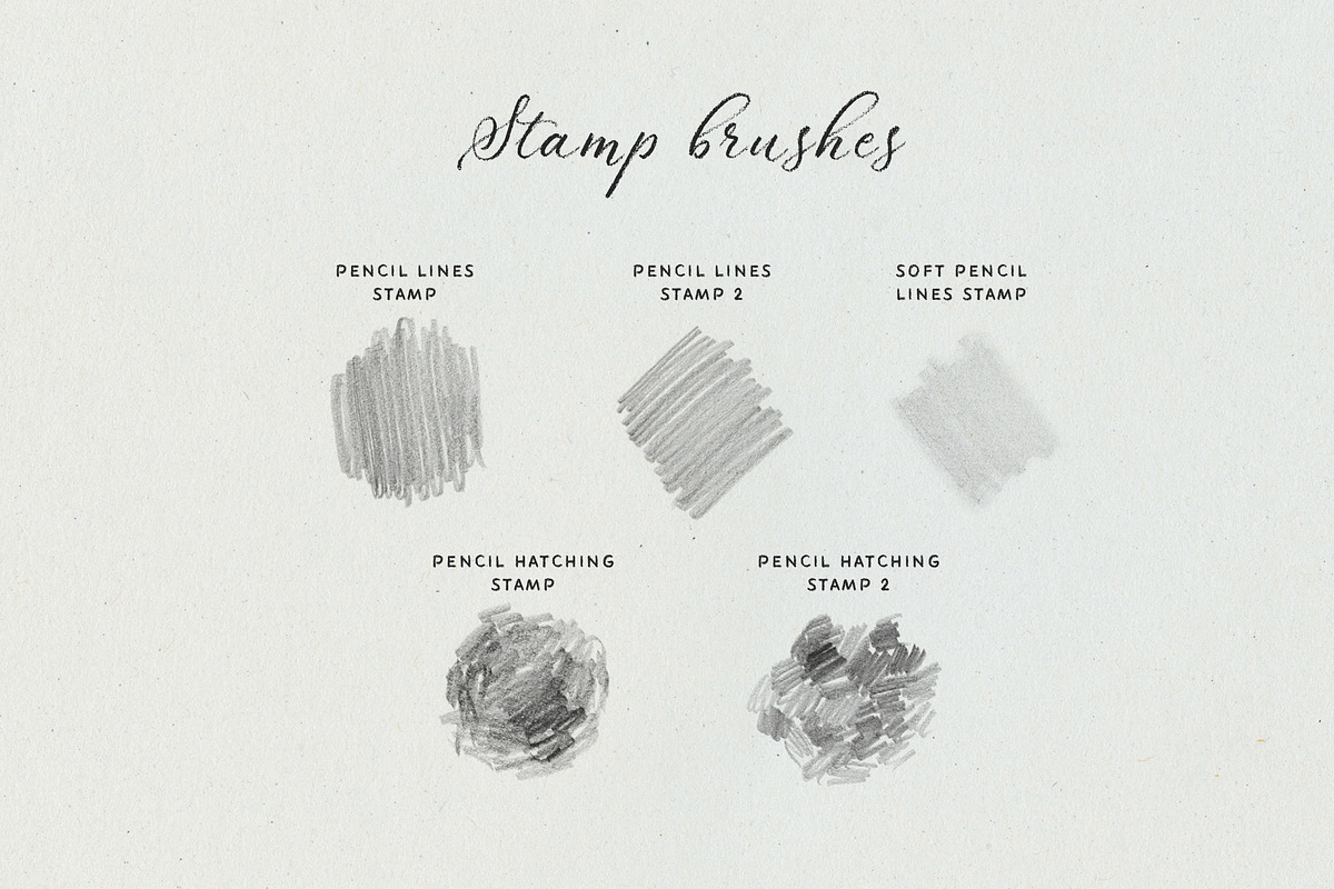 Pencil Brush Set for Procreate, a Brush Add-On by Pencil Twist (Photo 6 of 9)