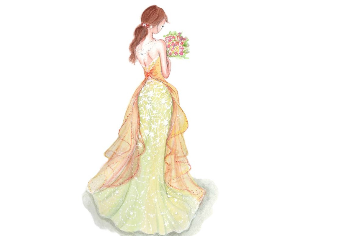 Watercolor Autumn beauty fashion art, a Person Illustration by tranyenhanu (Photo 1 of 3)