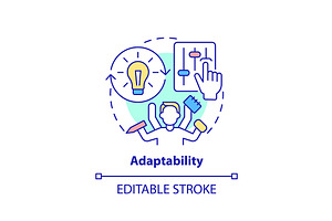 Adaptability Concept Icon