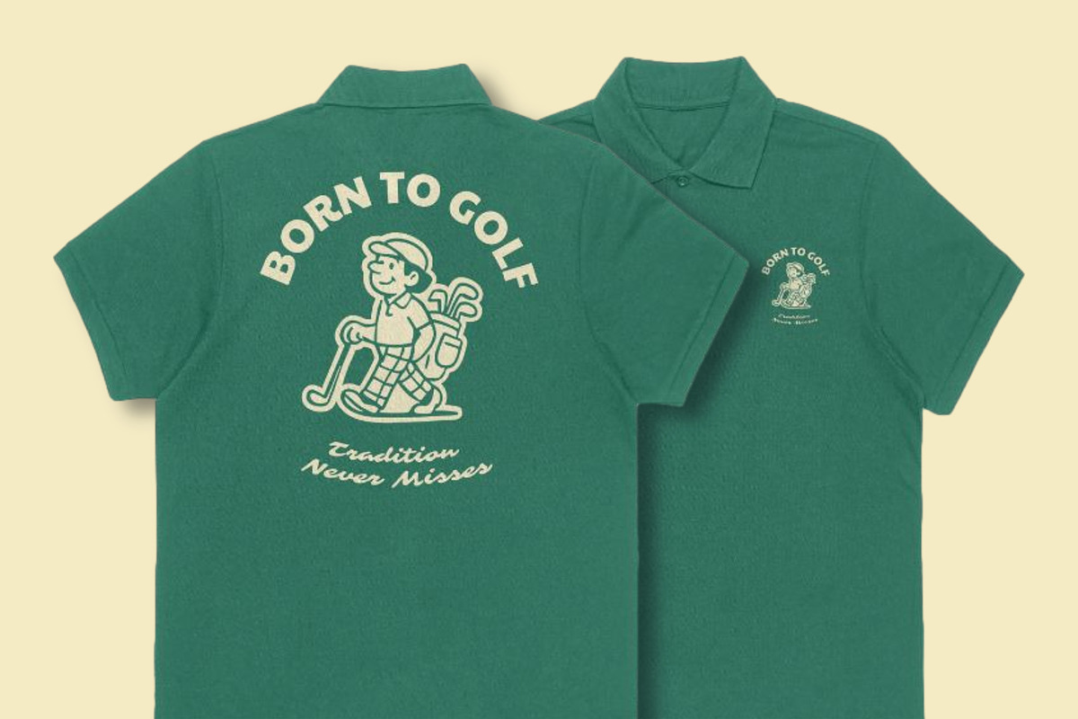 Golf Mascot Graphic, a Sport Illustration by Skilline Supply Co. (Photo 8 of 12)